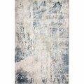 Bashian 2 ft. 6 in. x 8 ft. Capri Collection Contemporary Polyester Power Loom Area Rug, Multicolor C188-MULTI-2.6X8-CP106